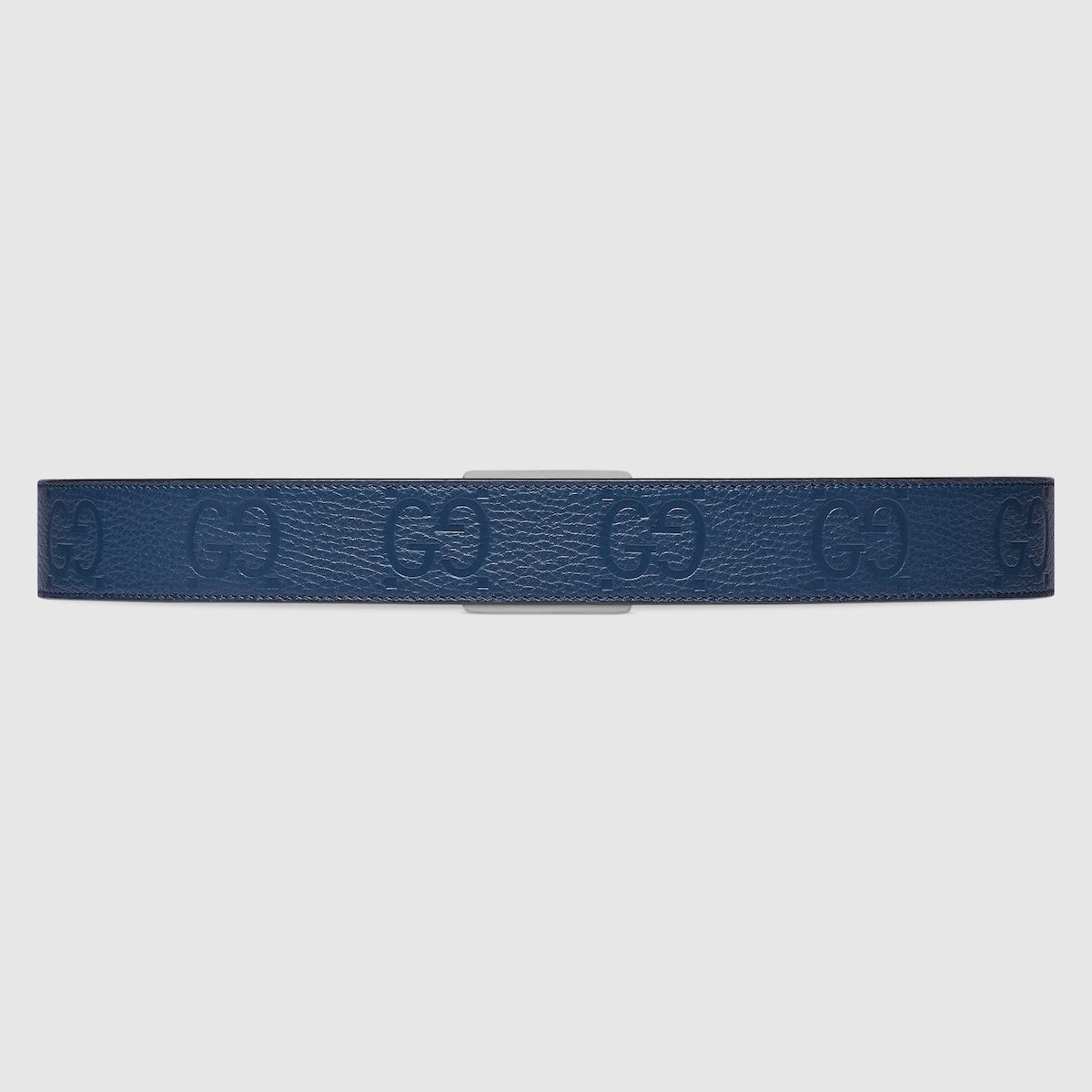Gucci Jumbo GG Rubber Effect Leather Belt