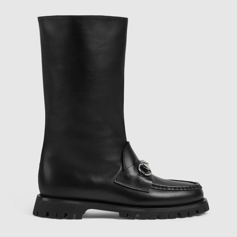 Gucci Horsebit Slip On Boots