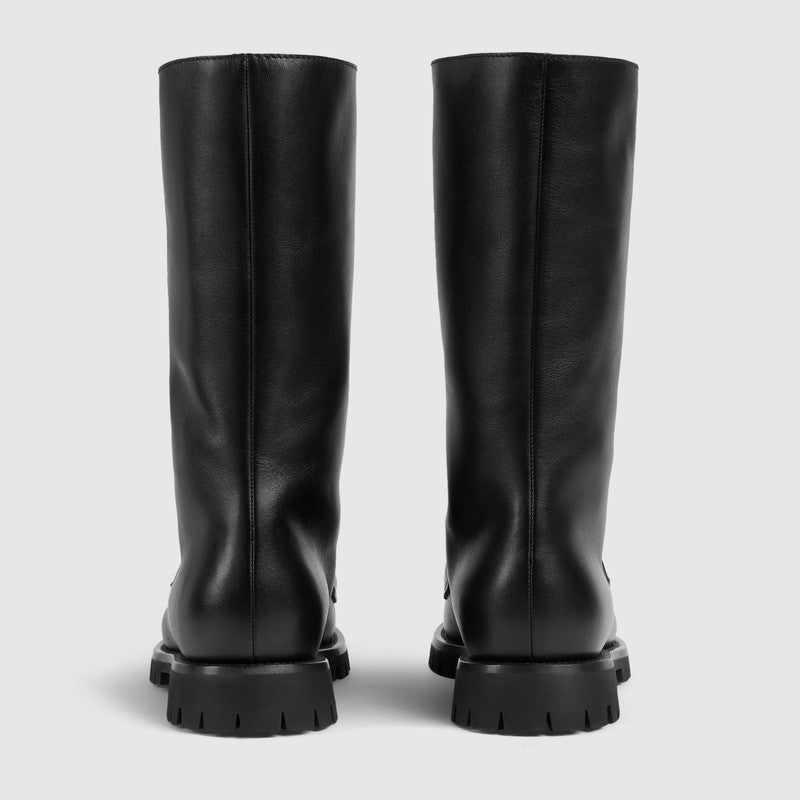 Gucci Horsebit Slip On Boots