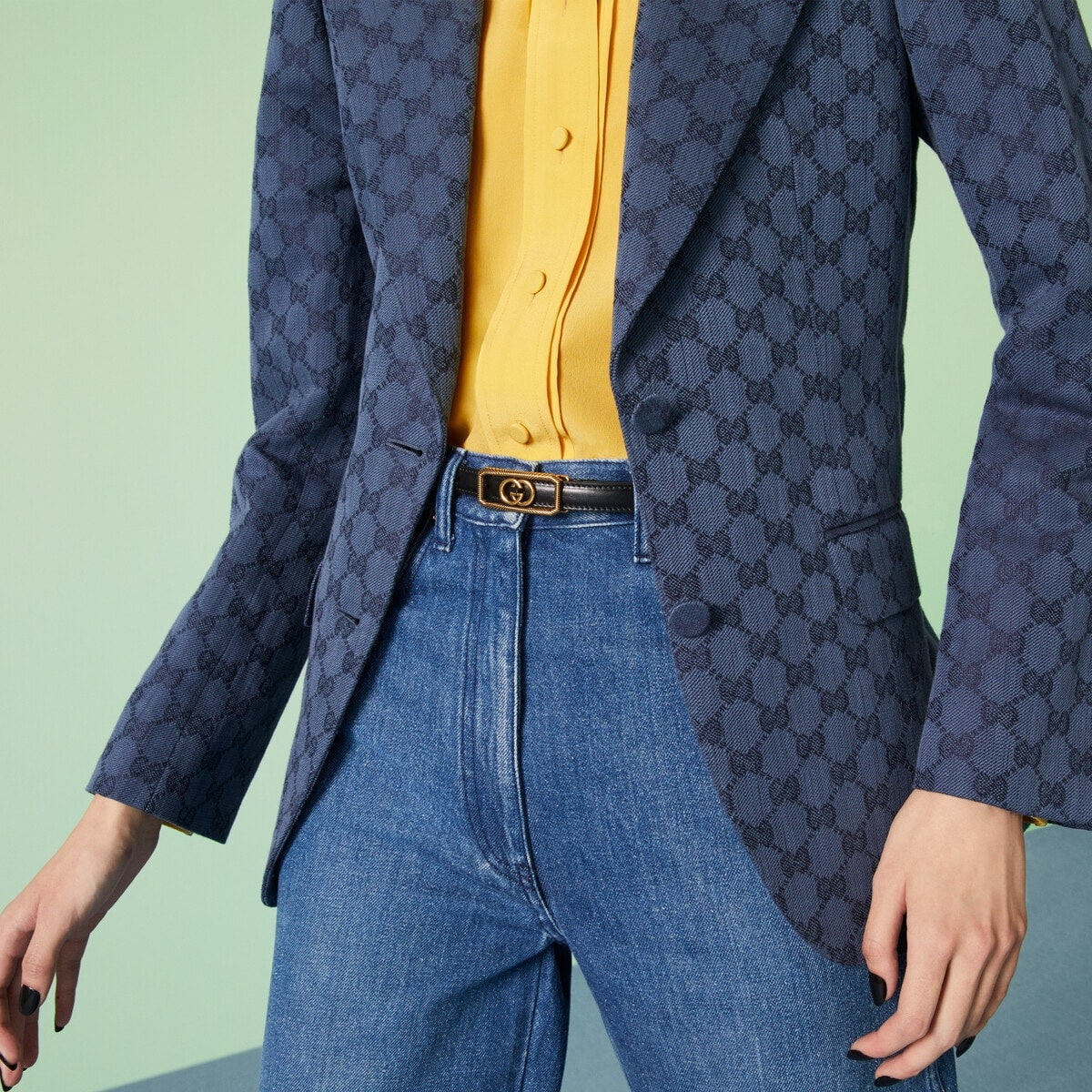 Gucci Interlocking G Thin Belt