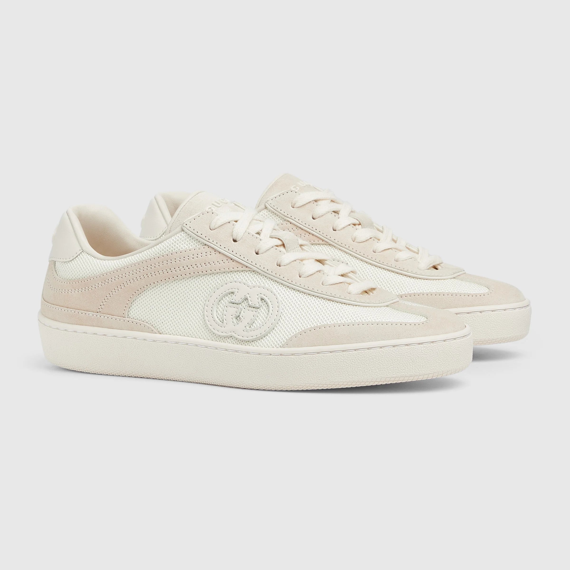 Gucci G75 Suede Sneakers