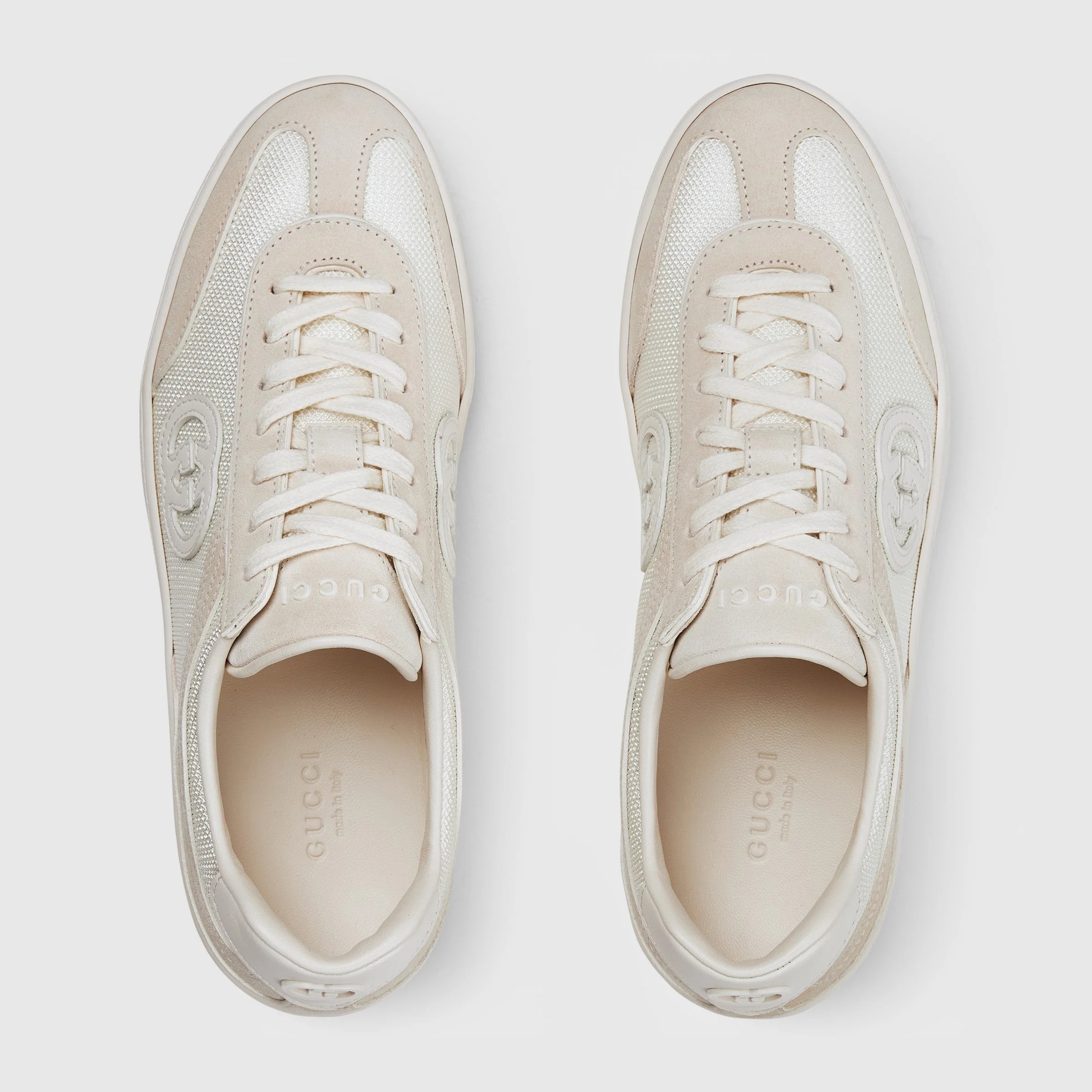 Gucci G75 Suede Sneakers
