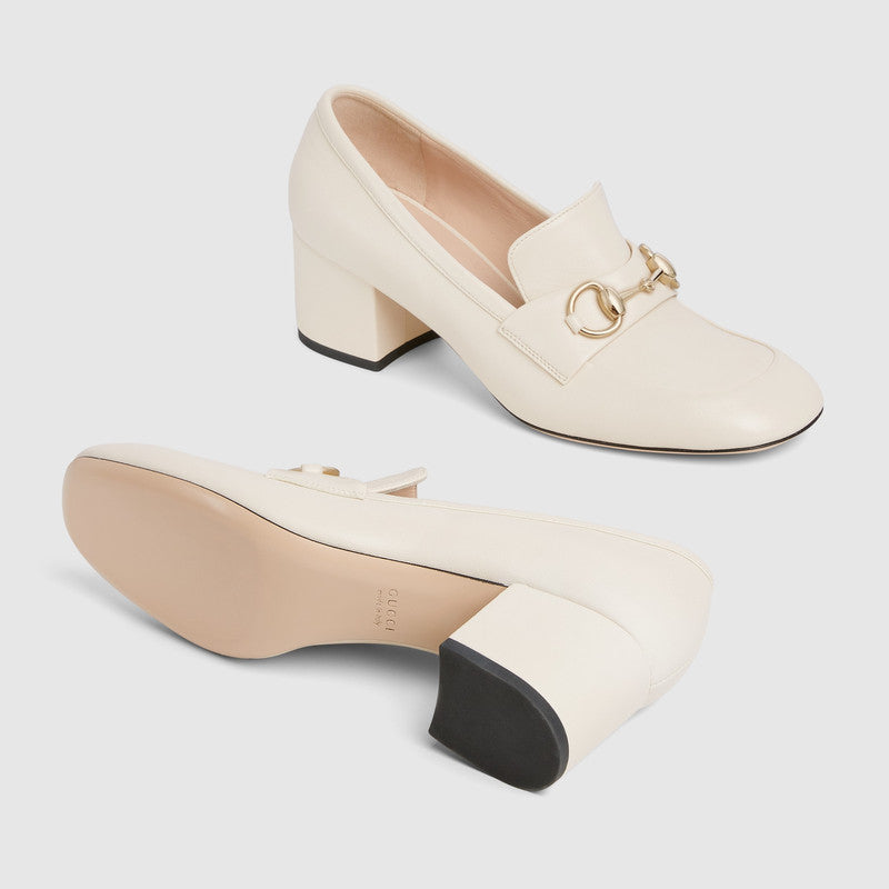Gucci Horsebit Loafer Pumps
