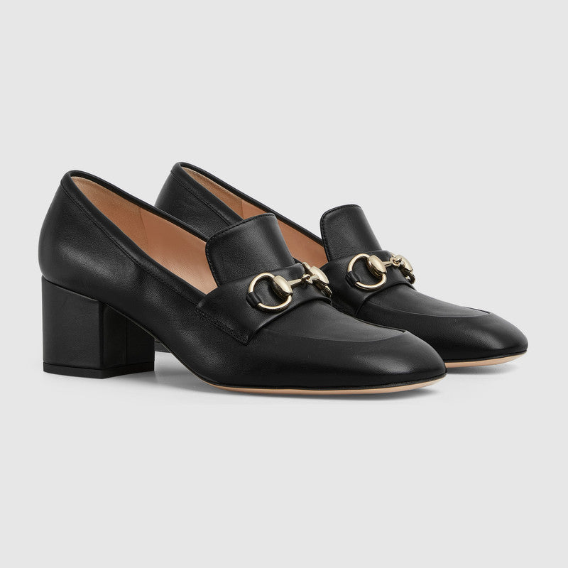 Gucci Horsebit Loafer Pumps