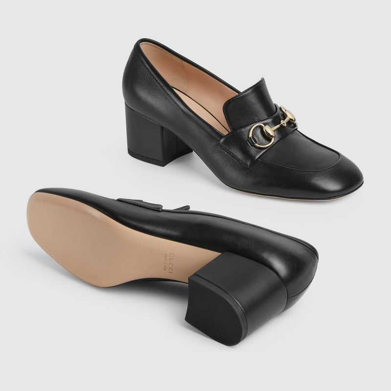 Gucci Horsebit Loafer Pumps