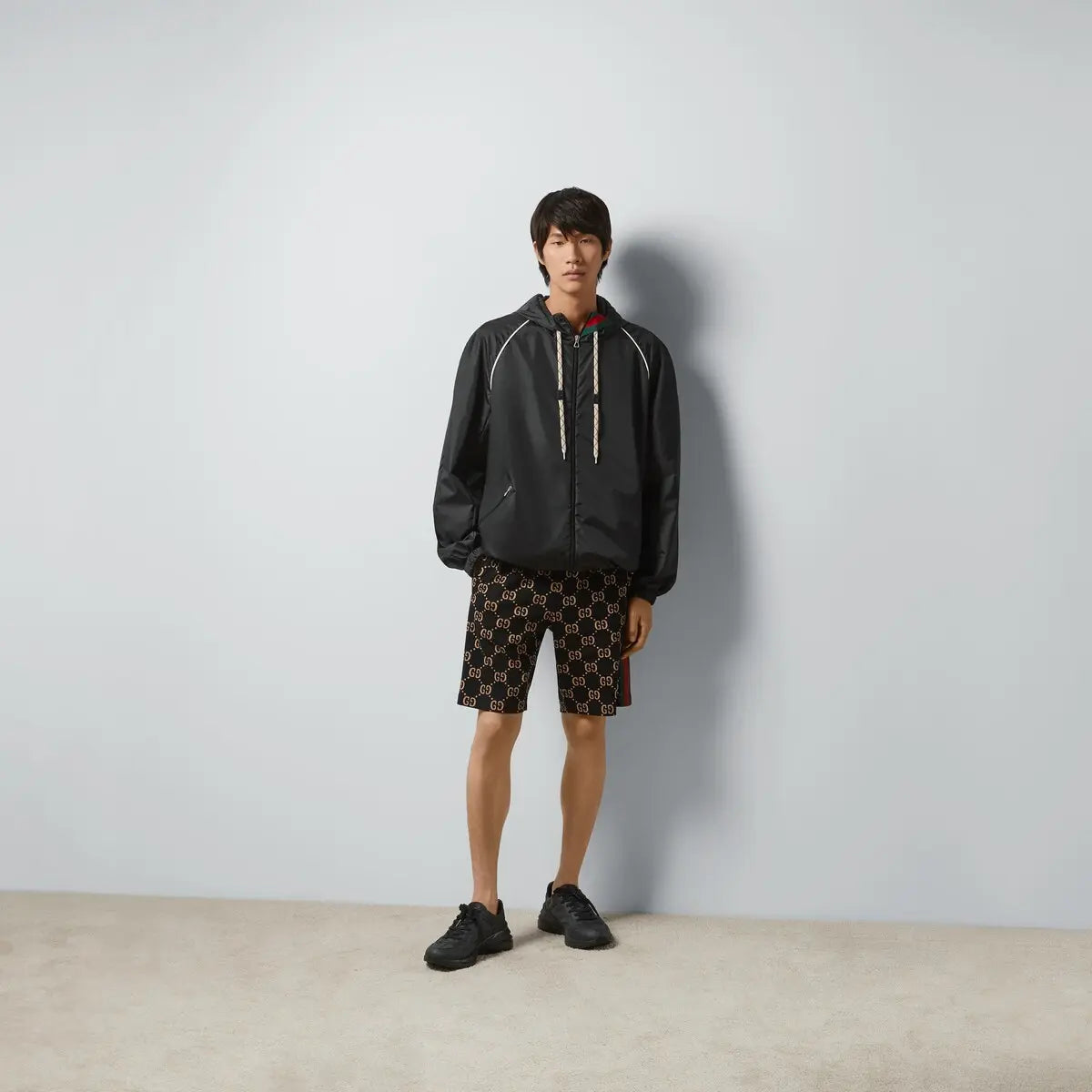 Gucci GG Jersey Cotton Jogging Shorts