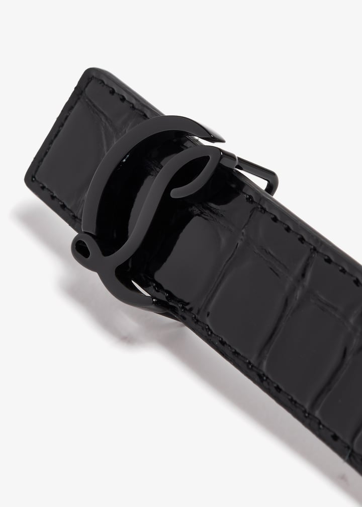 Christian Louboutin CL Logo Belt
