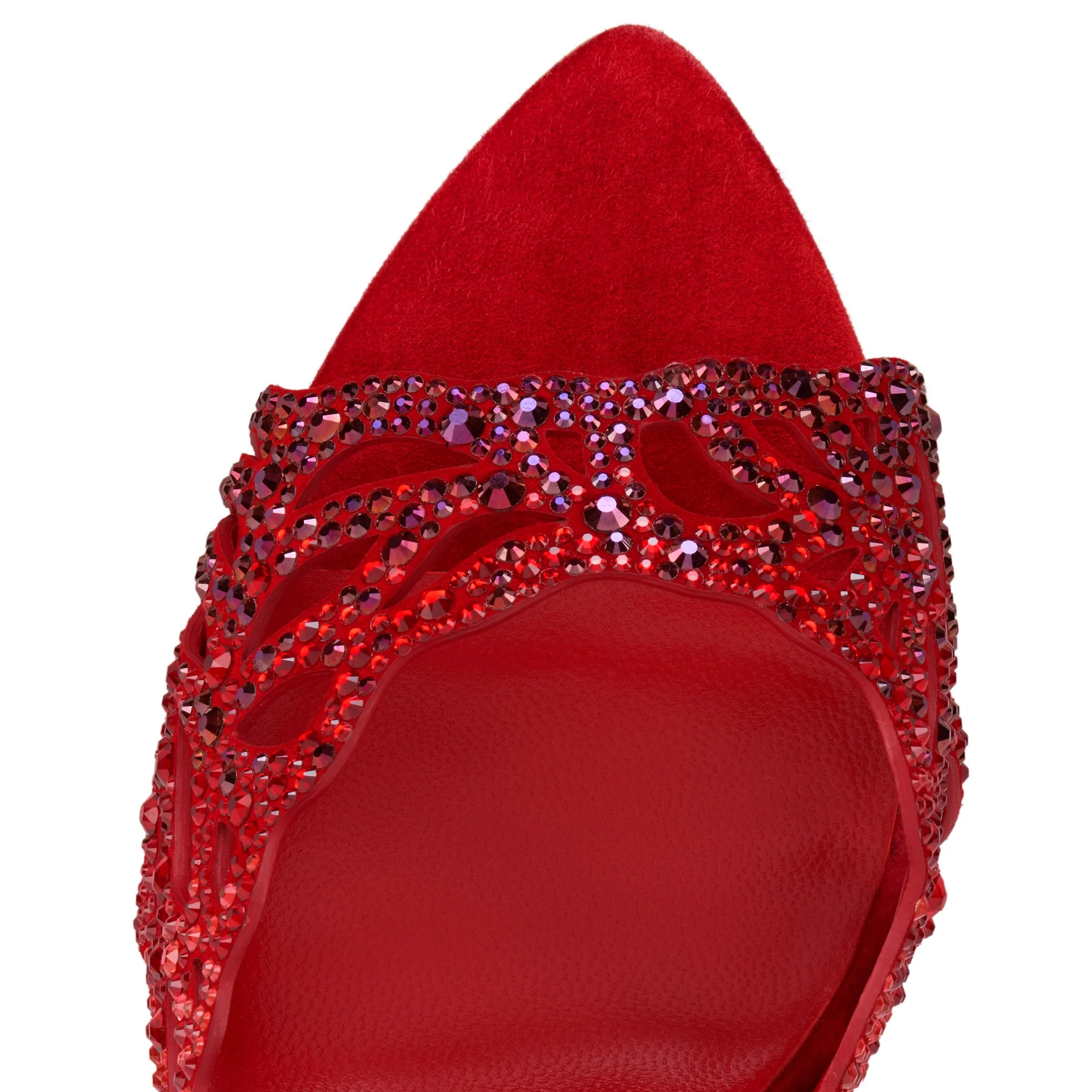 Christian Louboutin Lasera Strass Mules