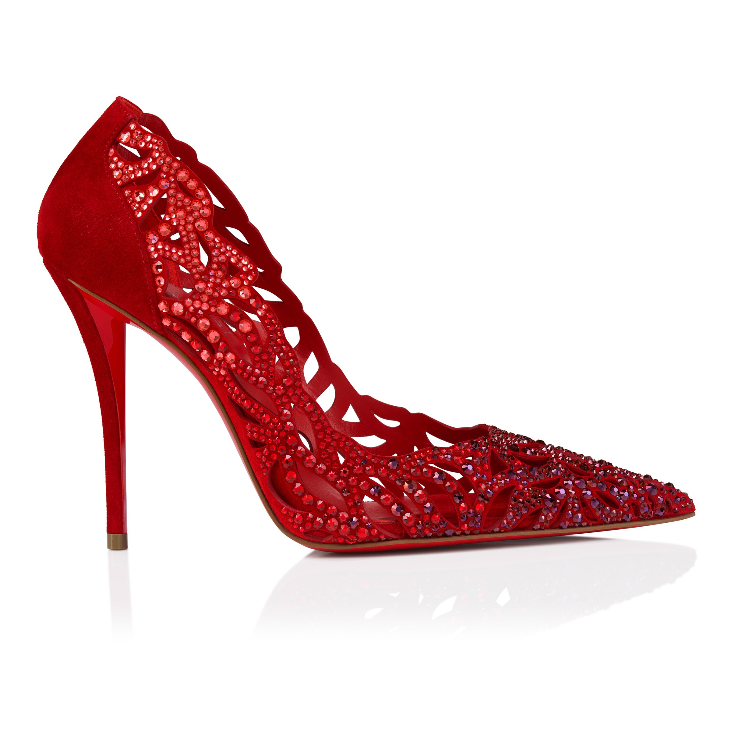 Christian Louboutin Lasera Strass Pumps
