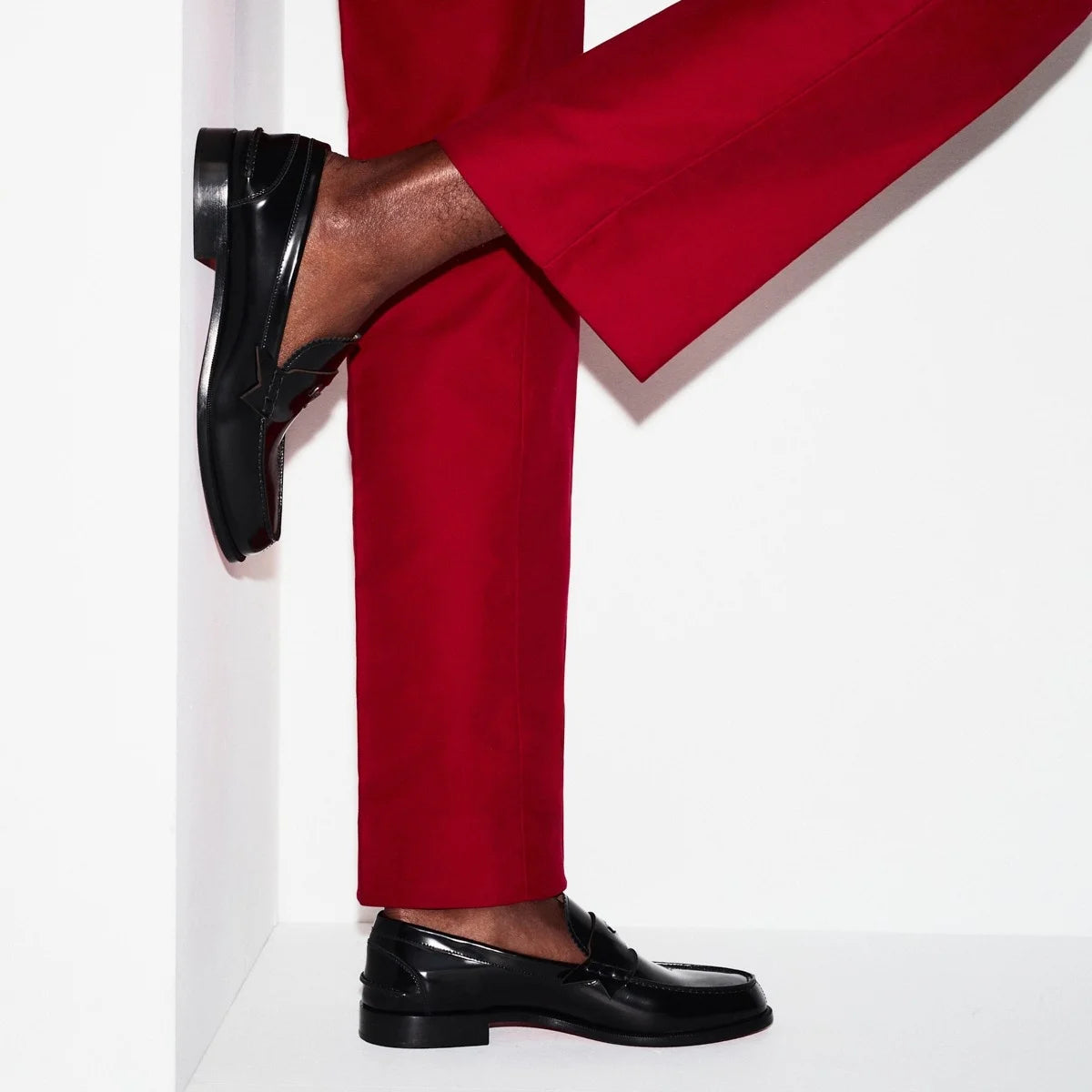 Christian Louboutin Penny Abrasivato Loafers