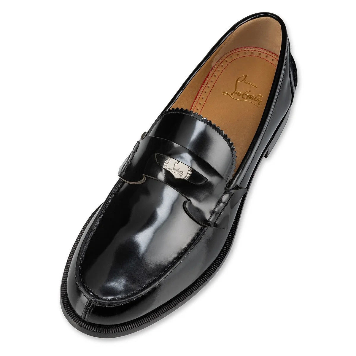 Christian Louboutin Penny Abrasivato Loafers
