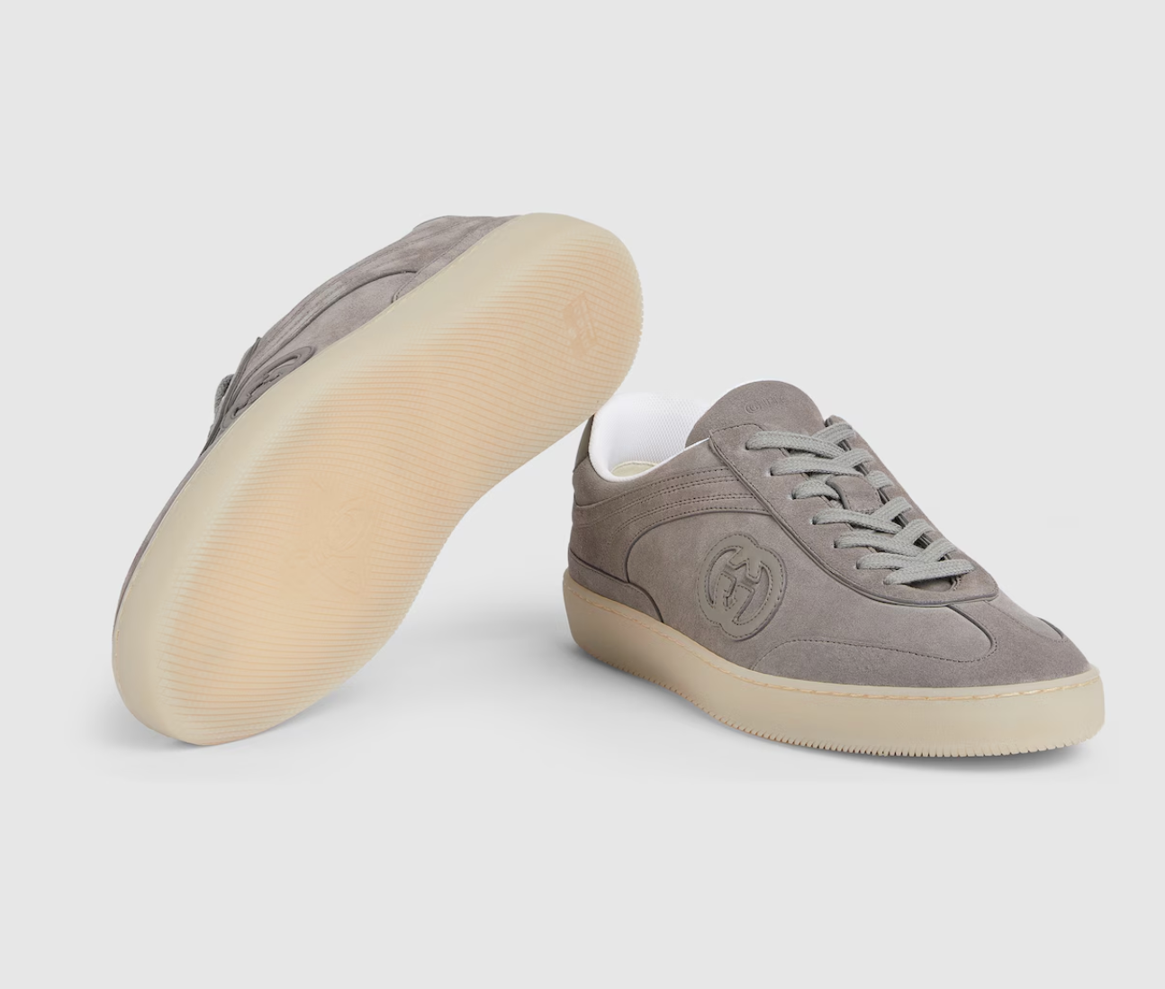 Gucci G75 Suede Sneakers