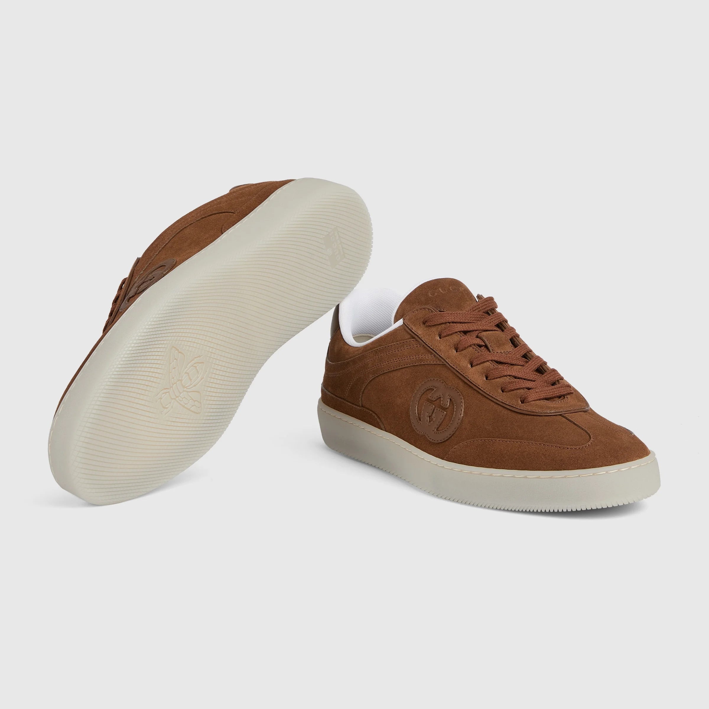 Gucci G75 Suede Sneakers