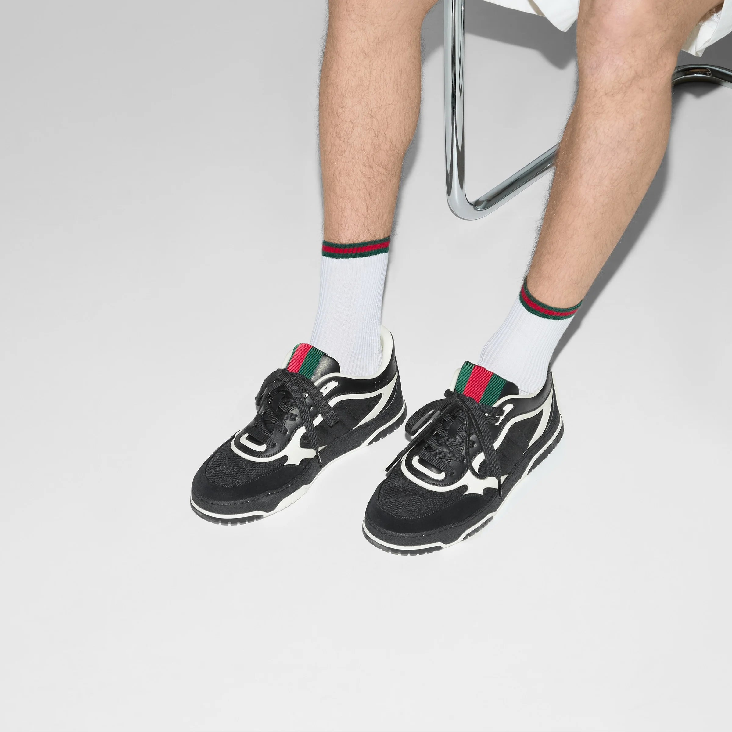 Gucci Re-Web GG Canvas Sneakers