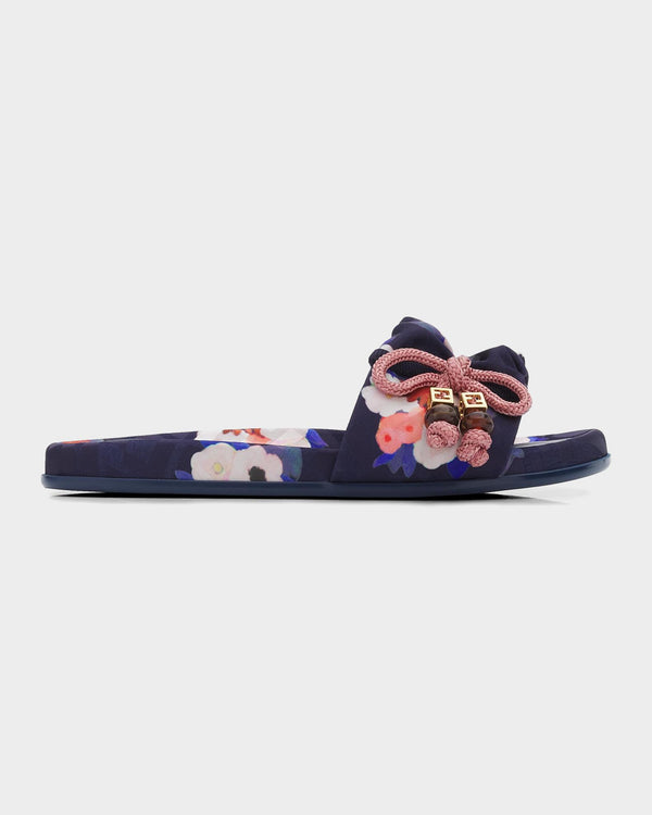 Fendi Feel Floral Jacquard Sandals