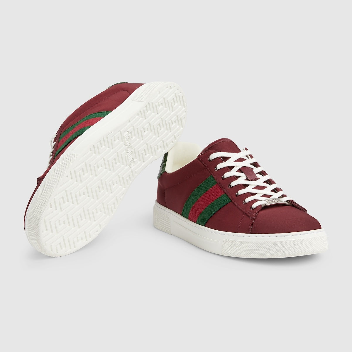Gucci Ace Web Nylon Sneakers