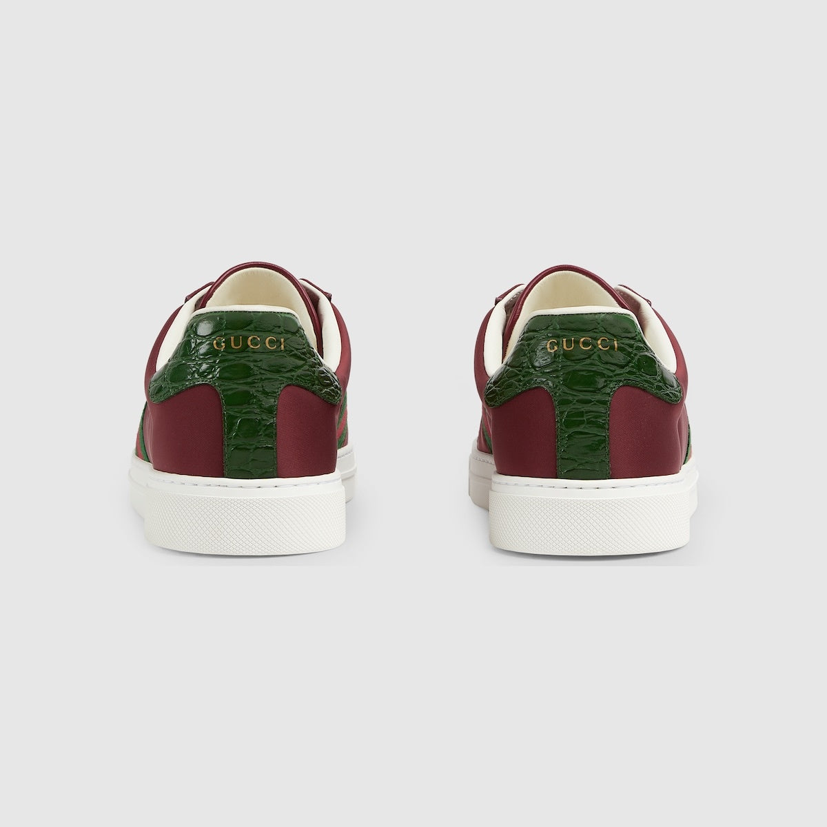 Gucci Ace Web Nylon Sneakers
