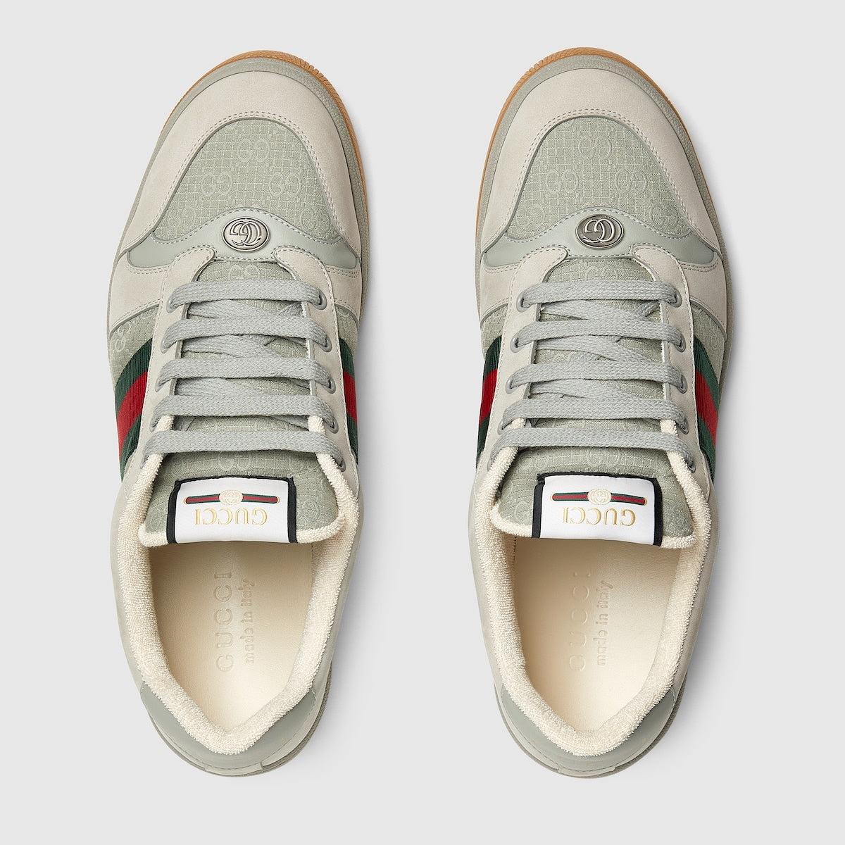 Gucci Screener Web GG Canvas Sneakers