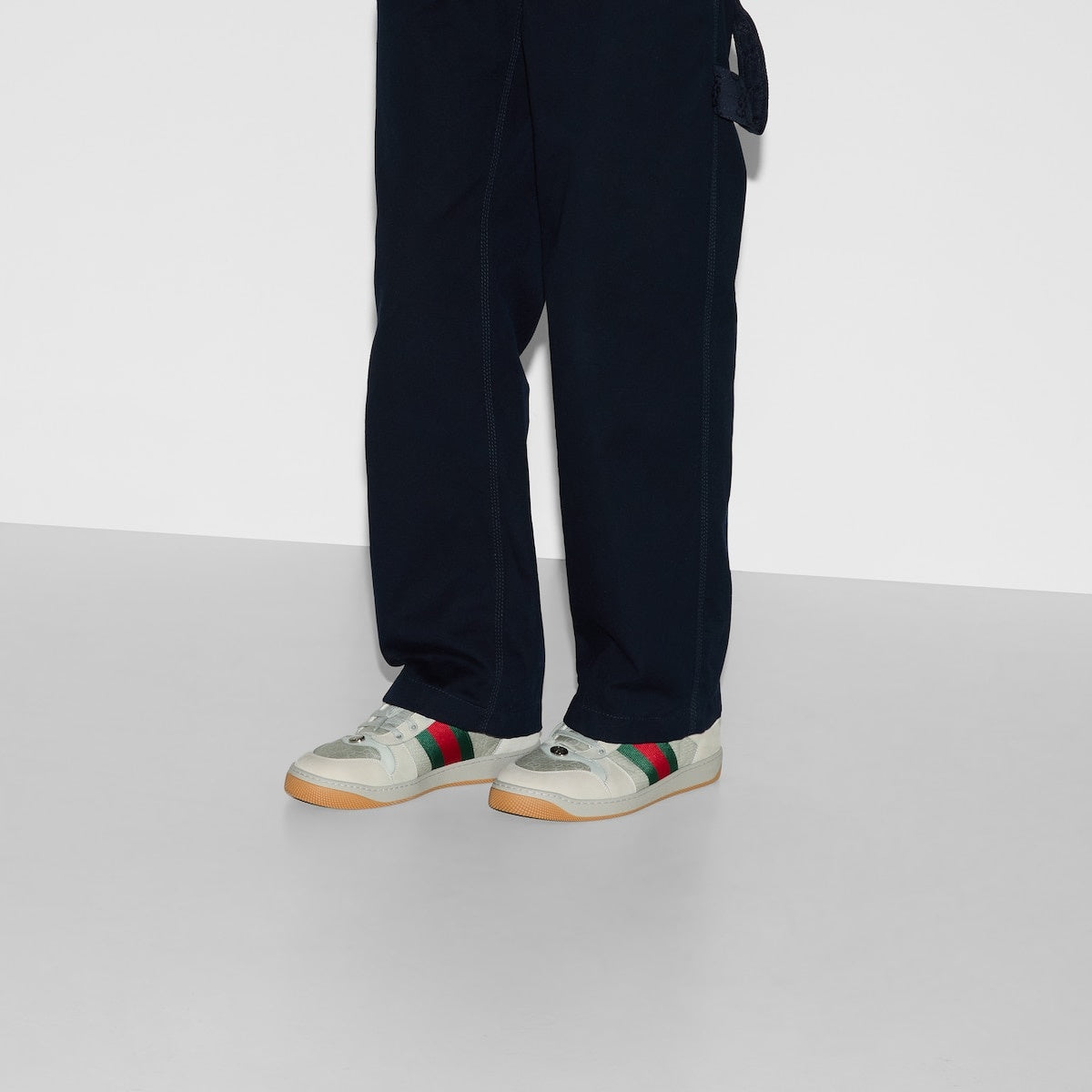 Gucci Screener Web GG Canvas Sneakers