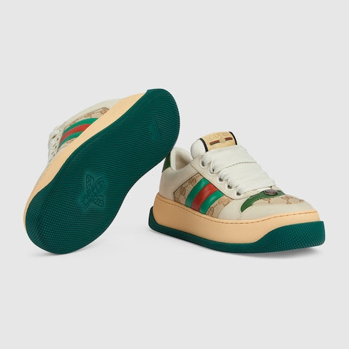 Gucci Screener Web Trainer Sneakers