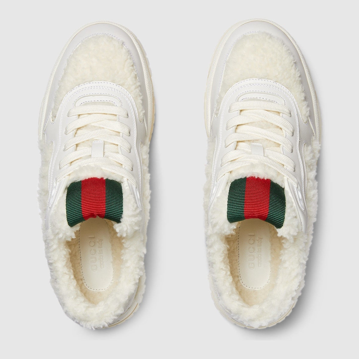 Gucci Re-Web Merino Wool Sneakers