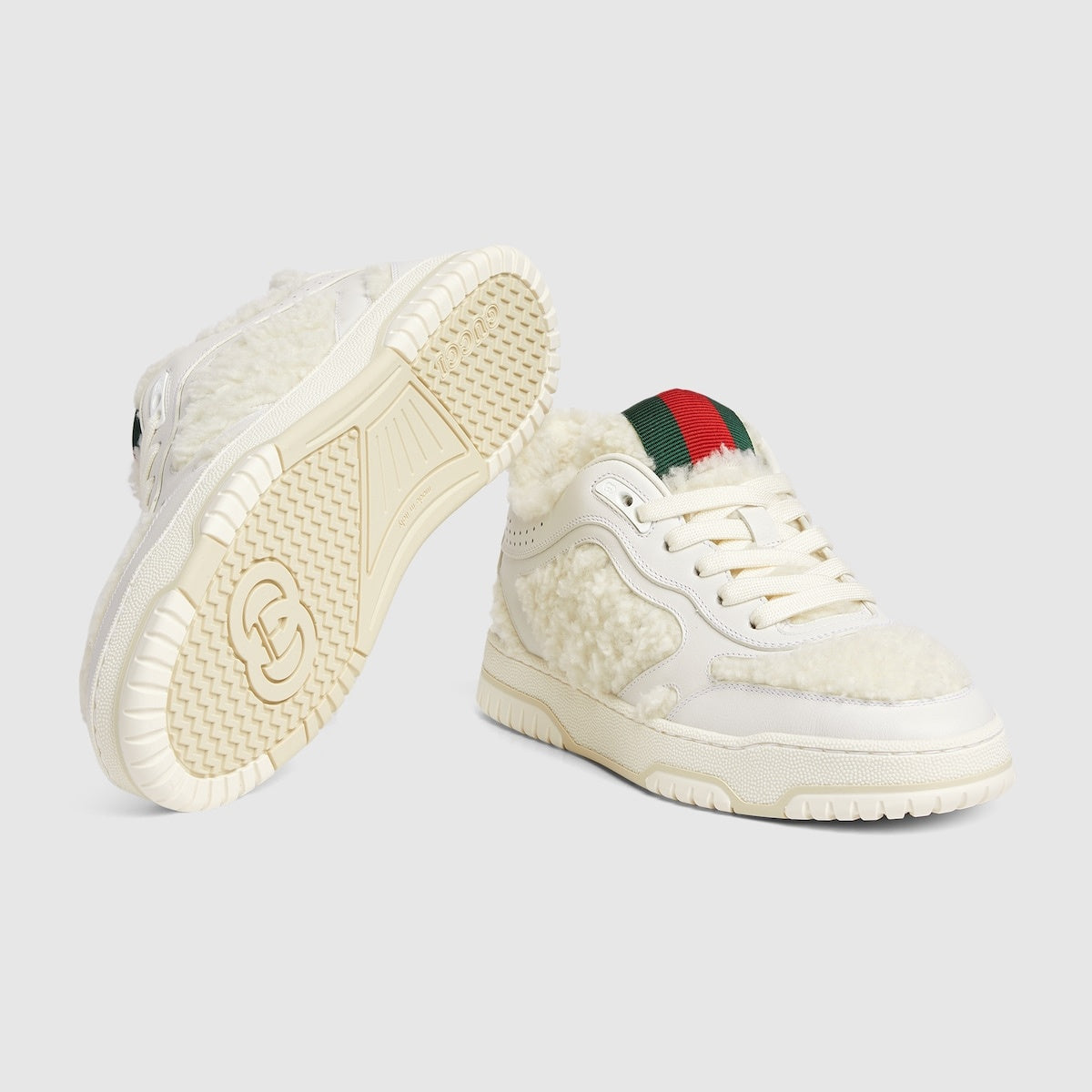 Gucci Re-Web Merino Wool Sneakers