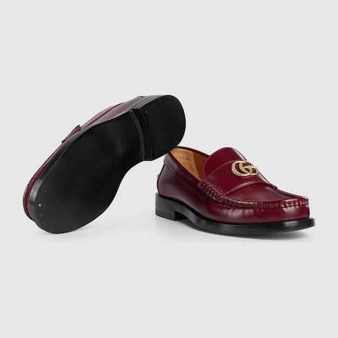Gucci Double G Leather Loafers
