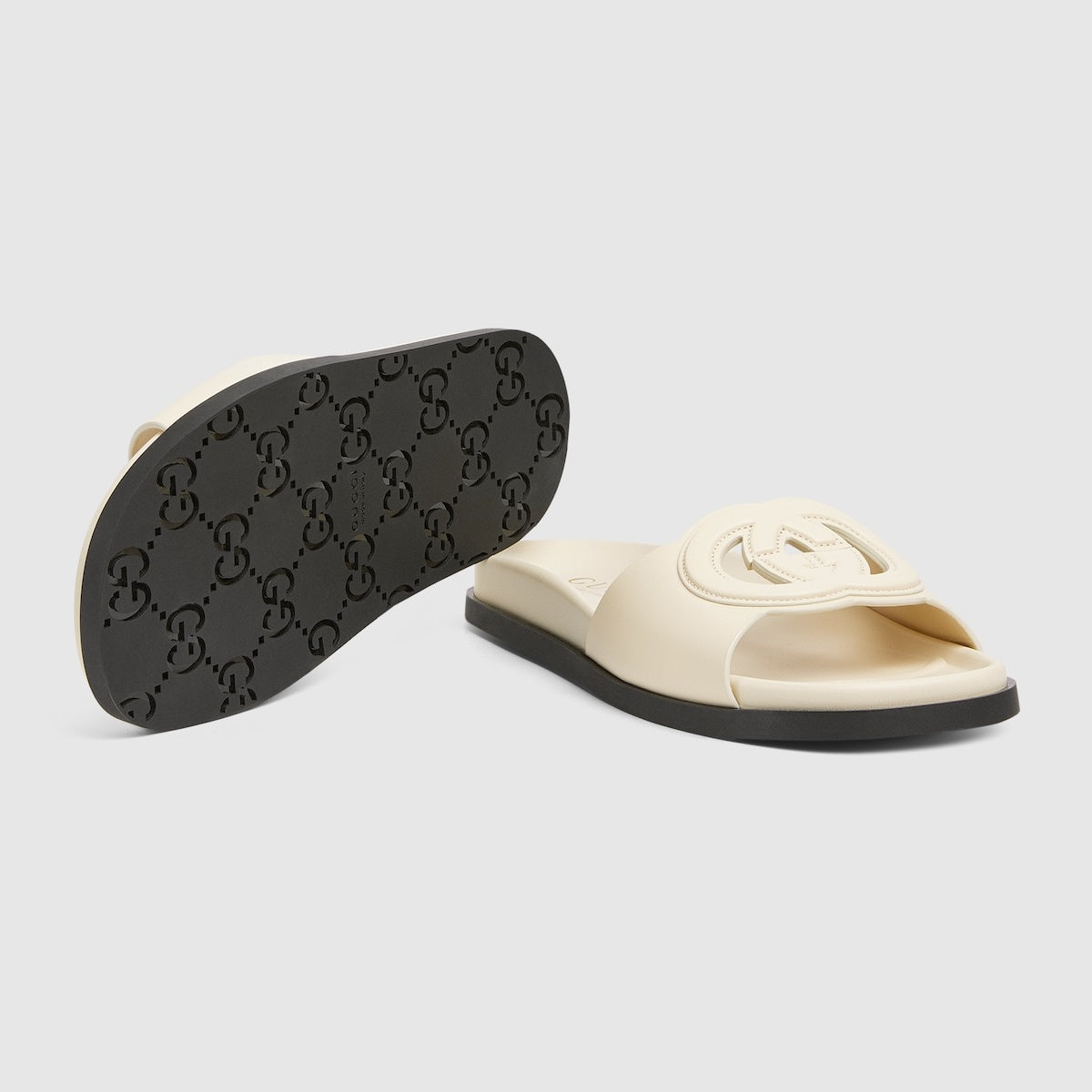 Gucci Interlocking G Slide Sandals