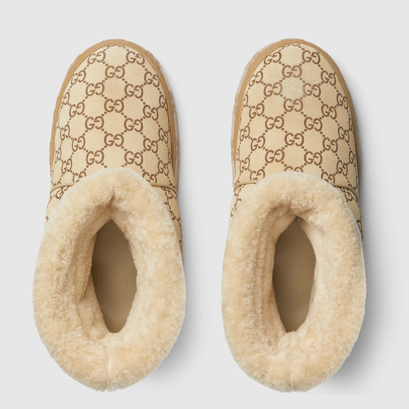 Gucci GG Merino Wool Boots