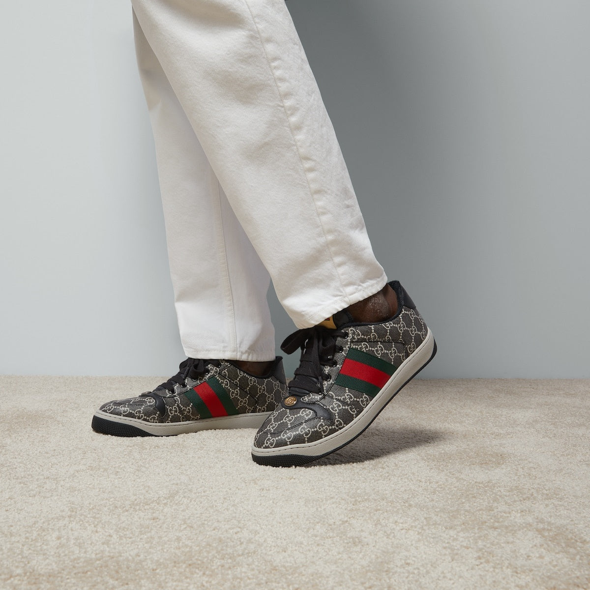 Gucci Screener Web GG Sneakers