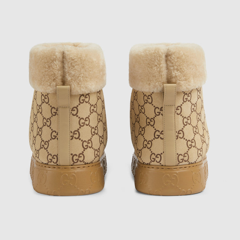 Gucci GG Merino Wool Boots