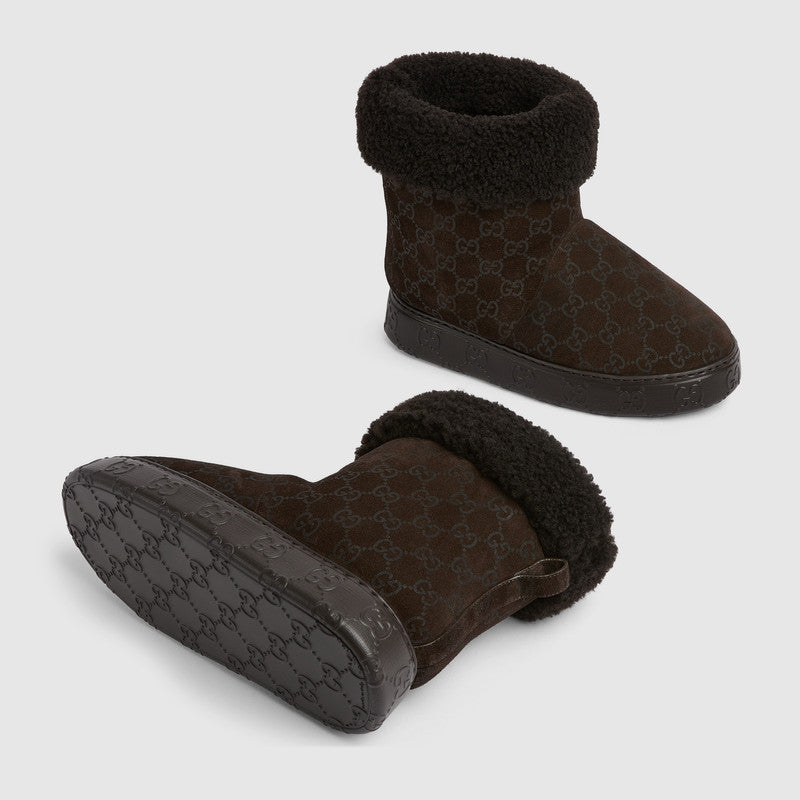 Gucci GG Merino Wool Boots