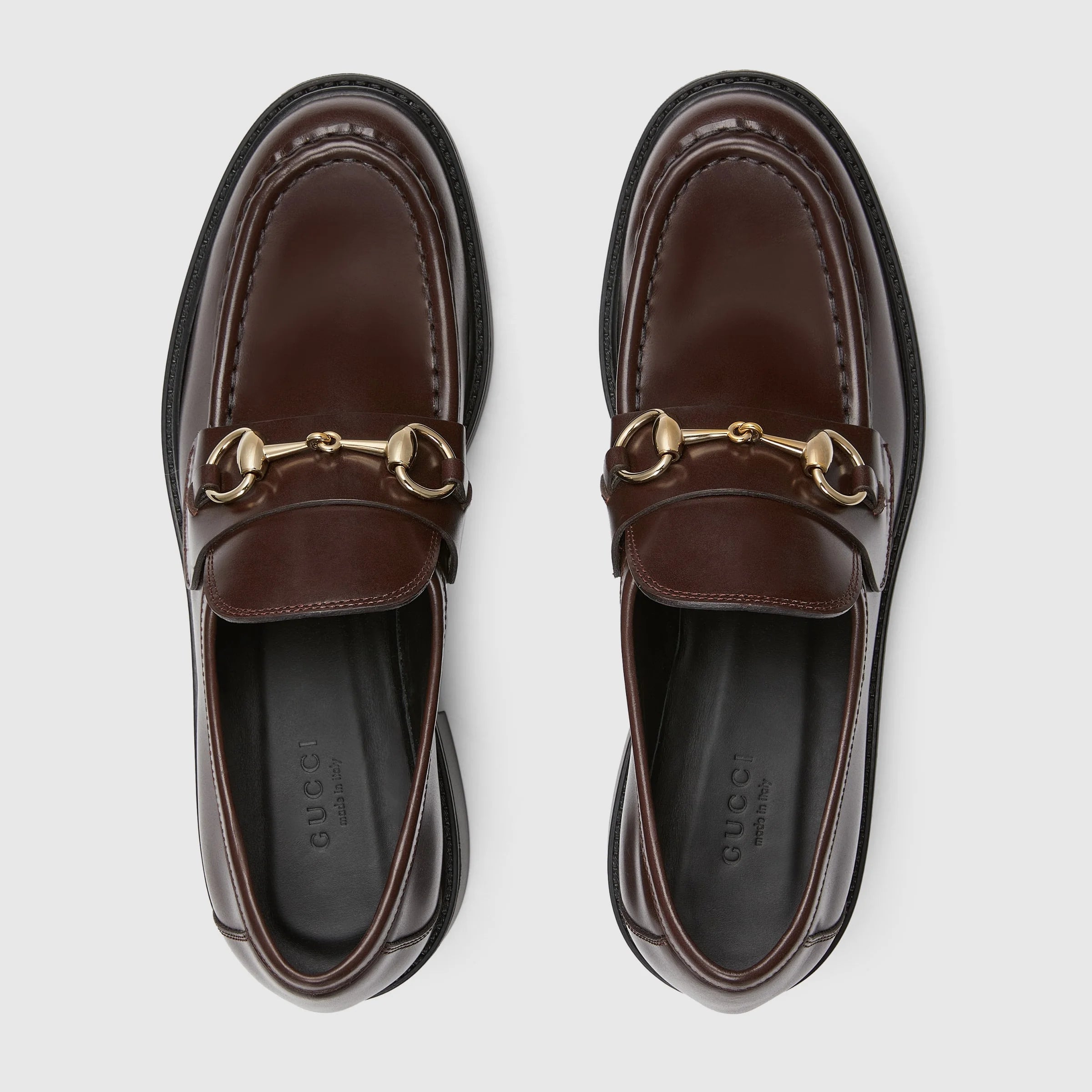 Gucci Horsebit Lug Sole Loafers