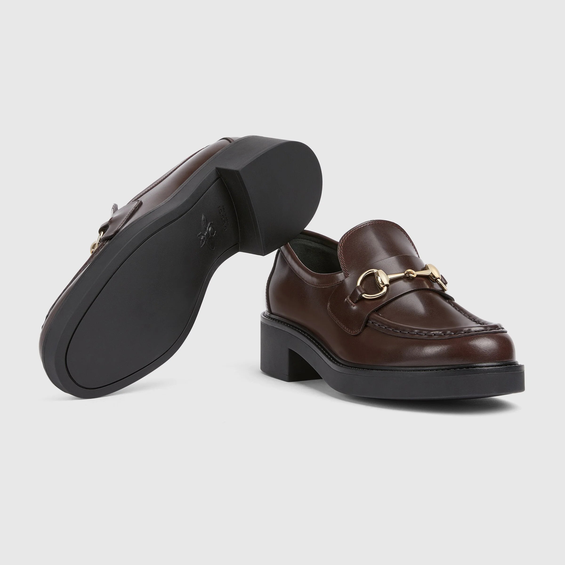 Gucci Horsebit Lug Sole Loafers