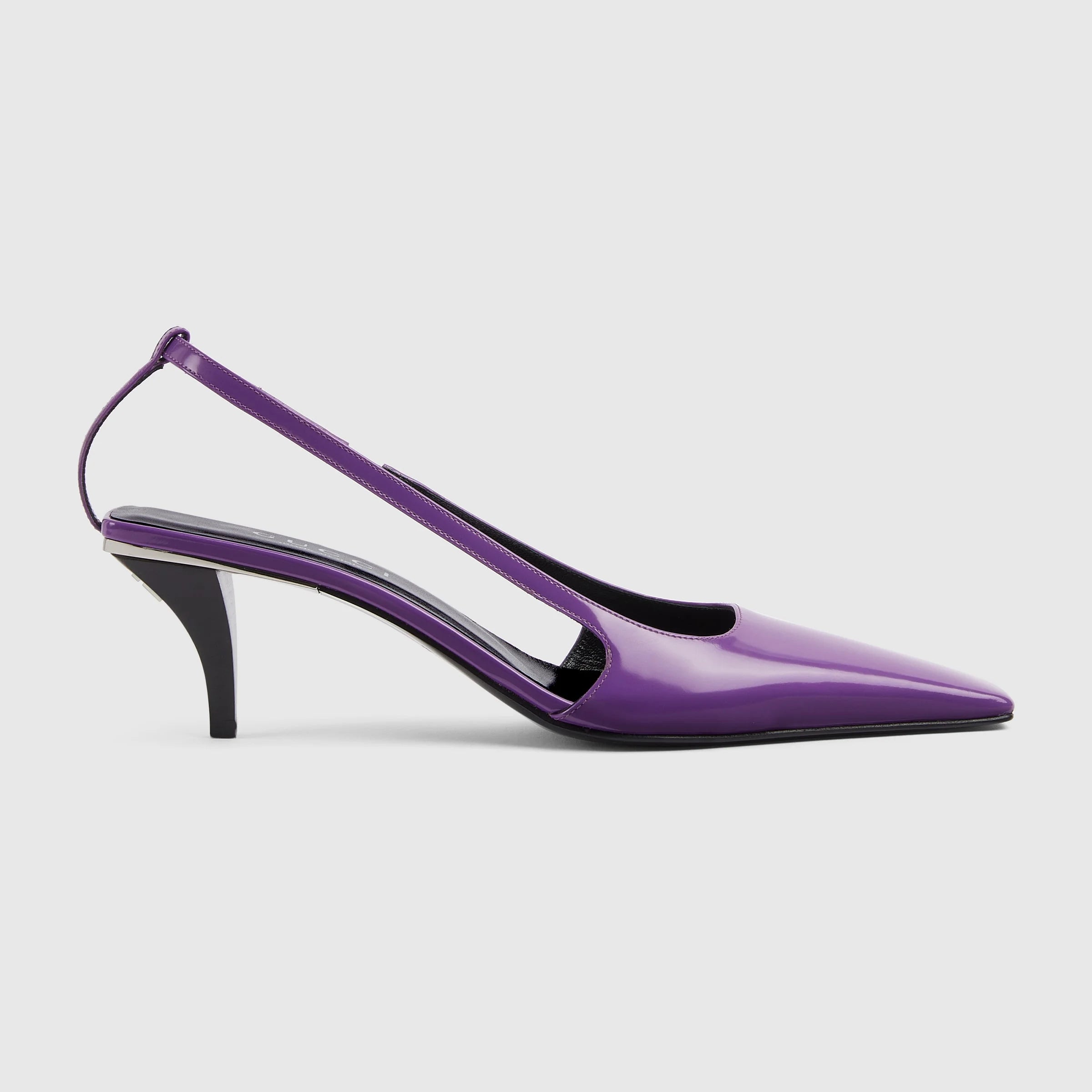 Gucci Crystal G Slingback Pumps