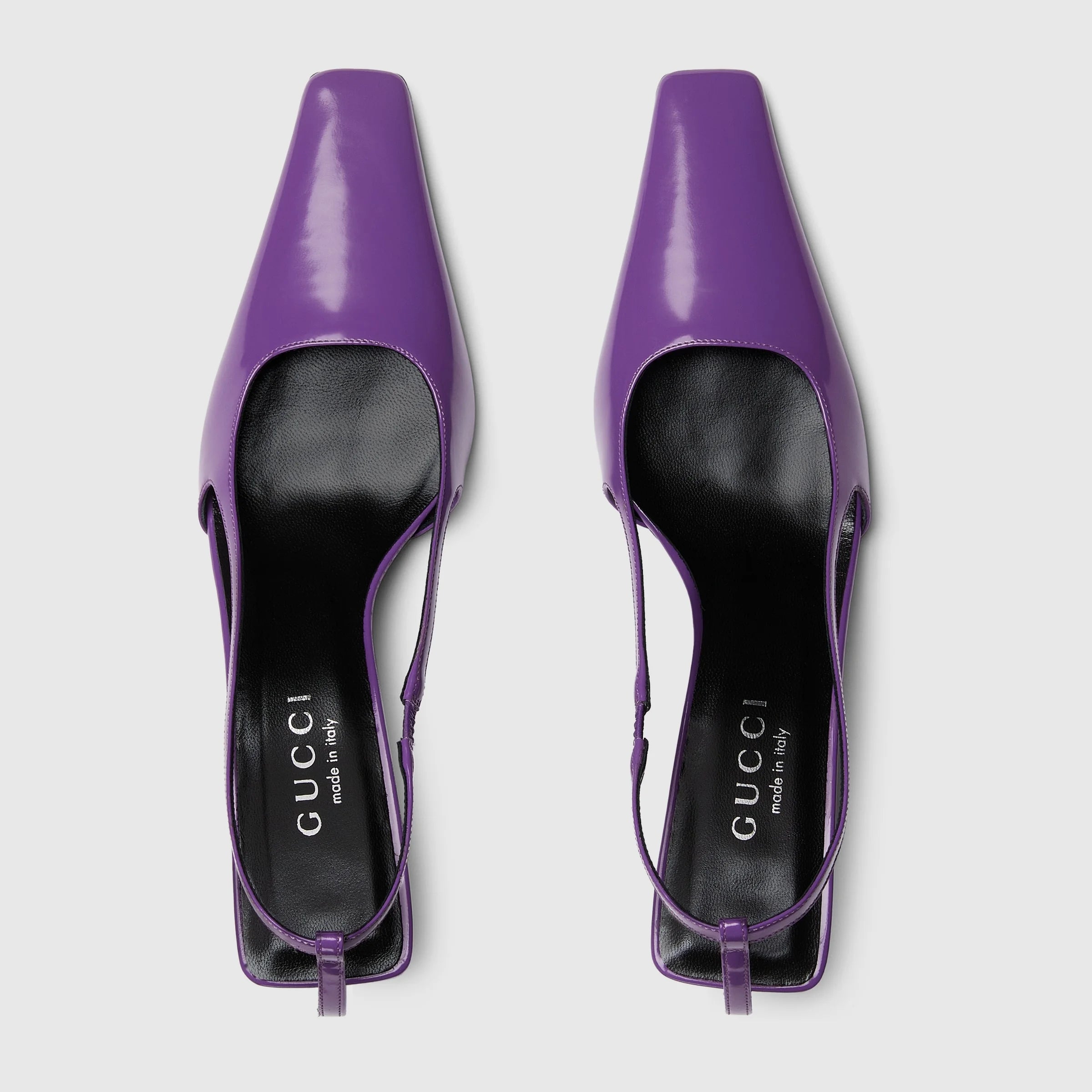 Gucci Crystal G Slingback Pumps