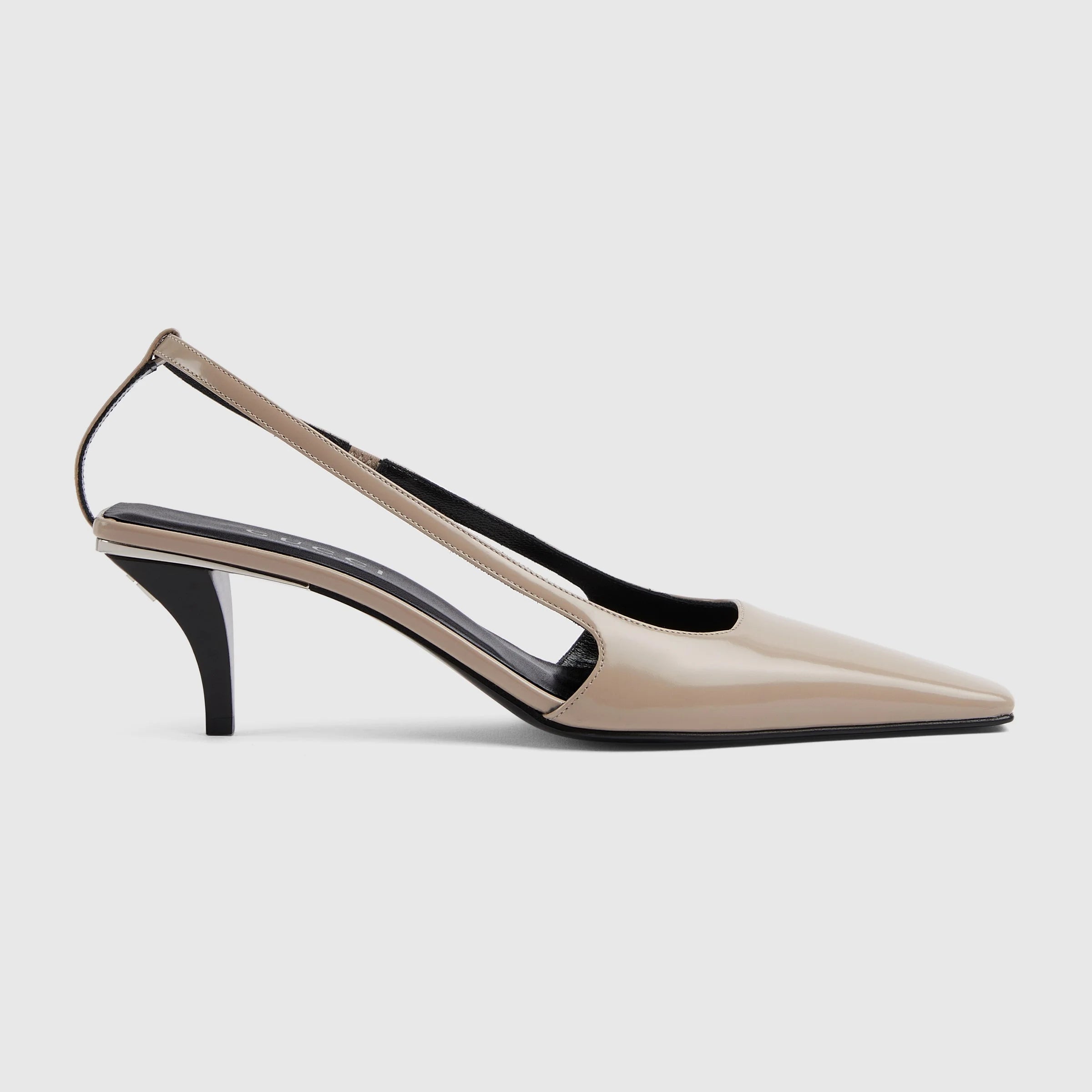 Gucci Crystal G Slingback Pumps