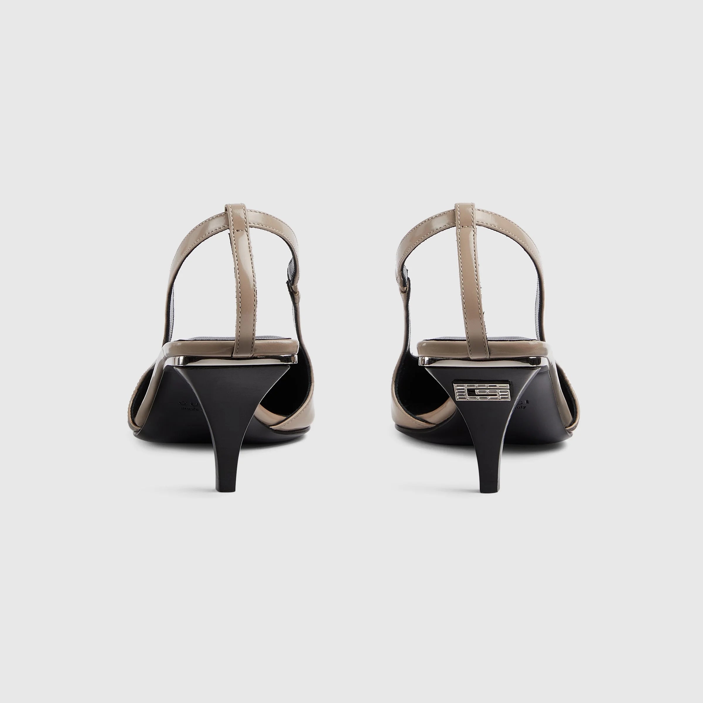 Gucci Crystal G Slingback Pumps