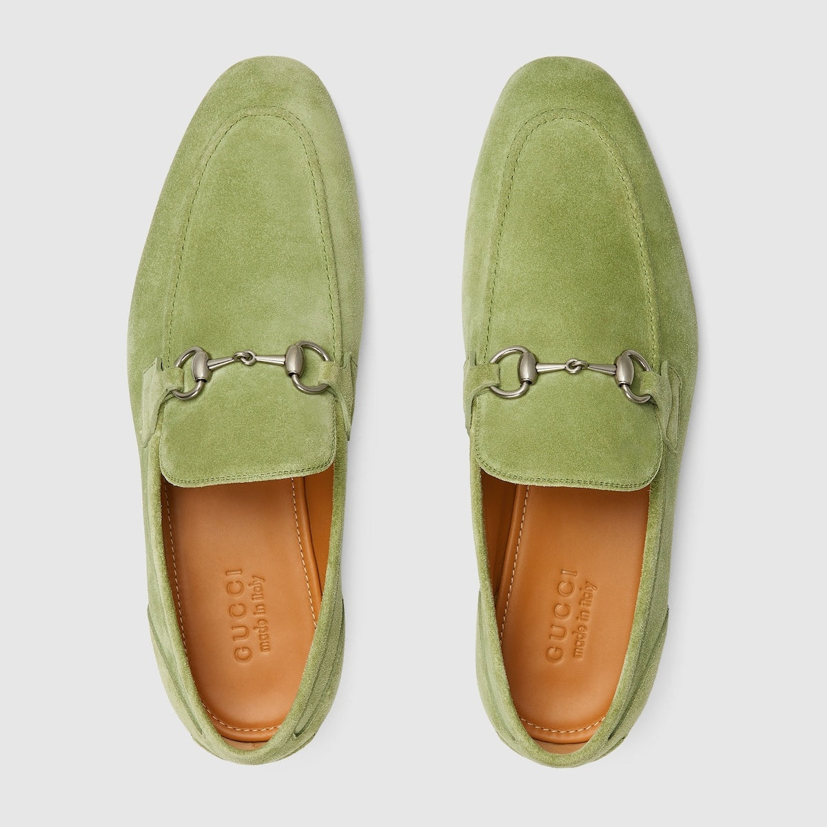 Gucci Jordaan Suede Loafers