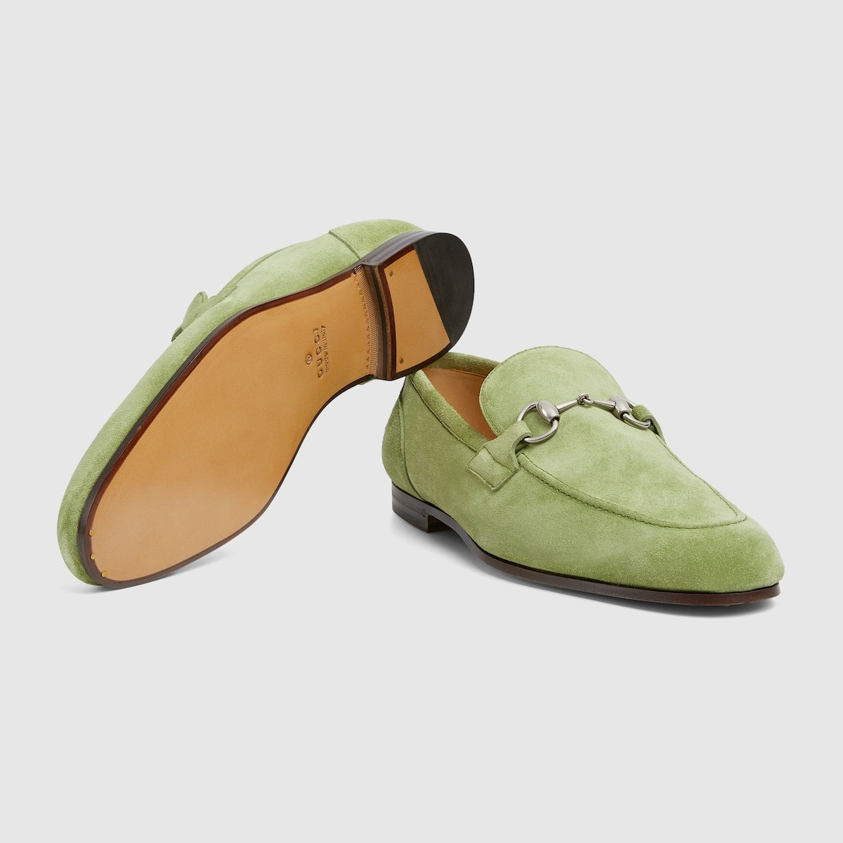 Gucci Jordaan Suede Loafers