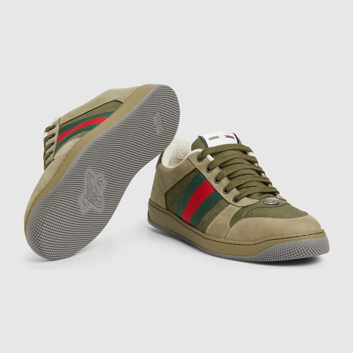 Gucci Screener Web GG Canvas Sneakers