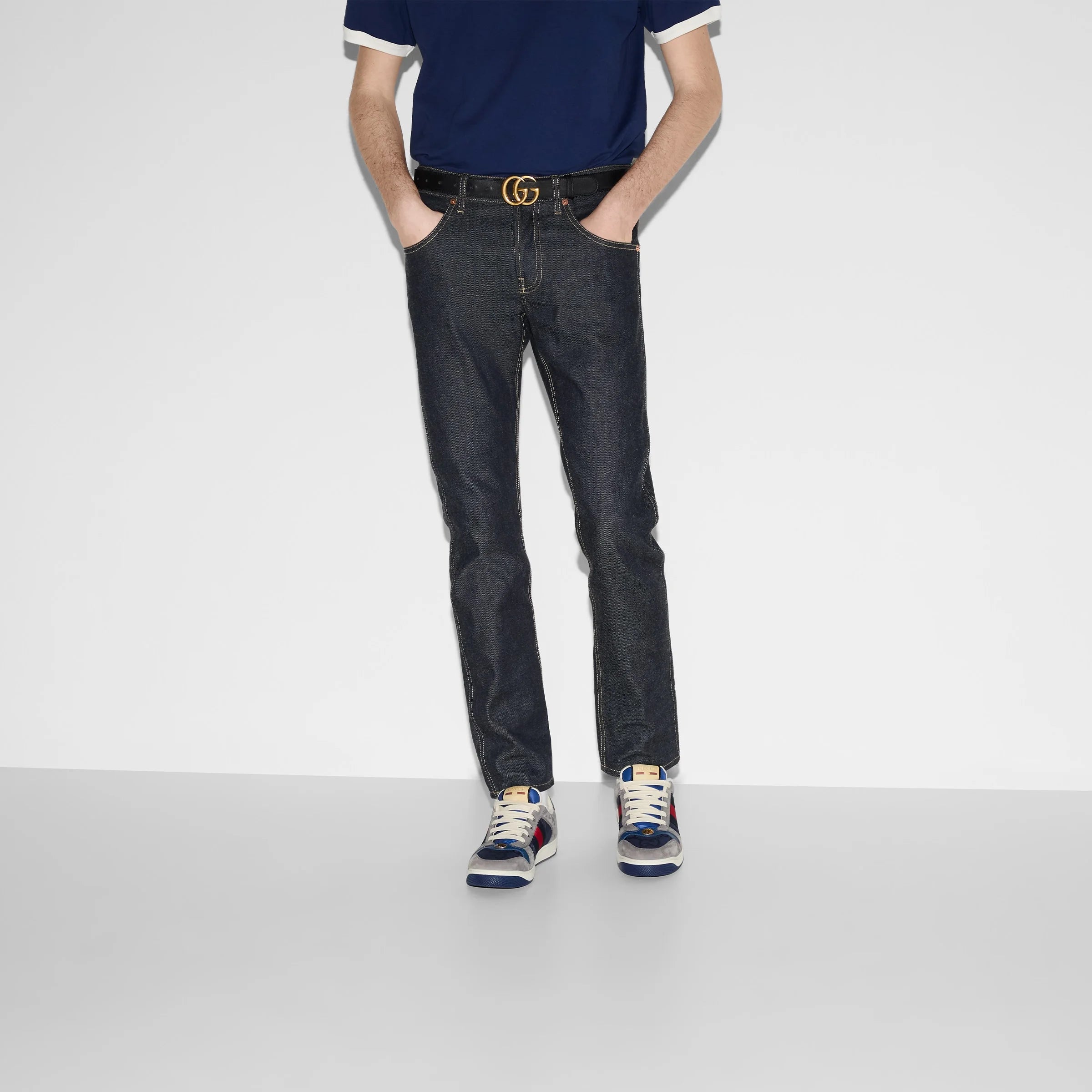 Gucci GG Web Screener Sneakers