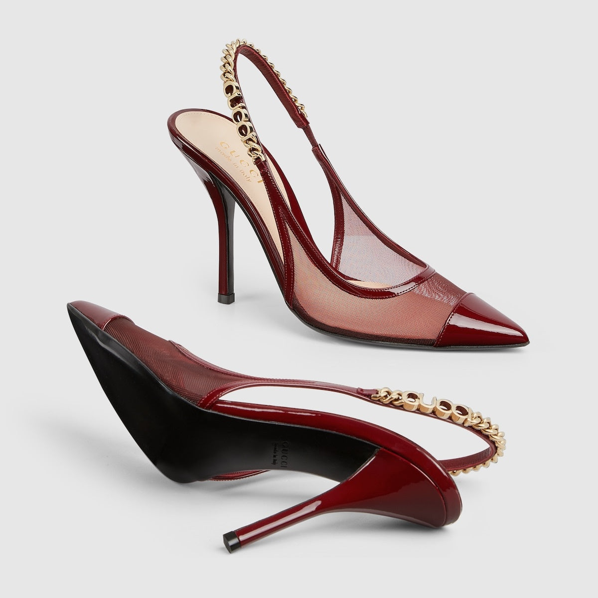 Gucci Signoria Slingback Pumps