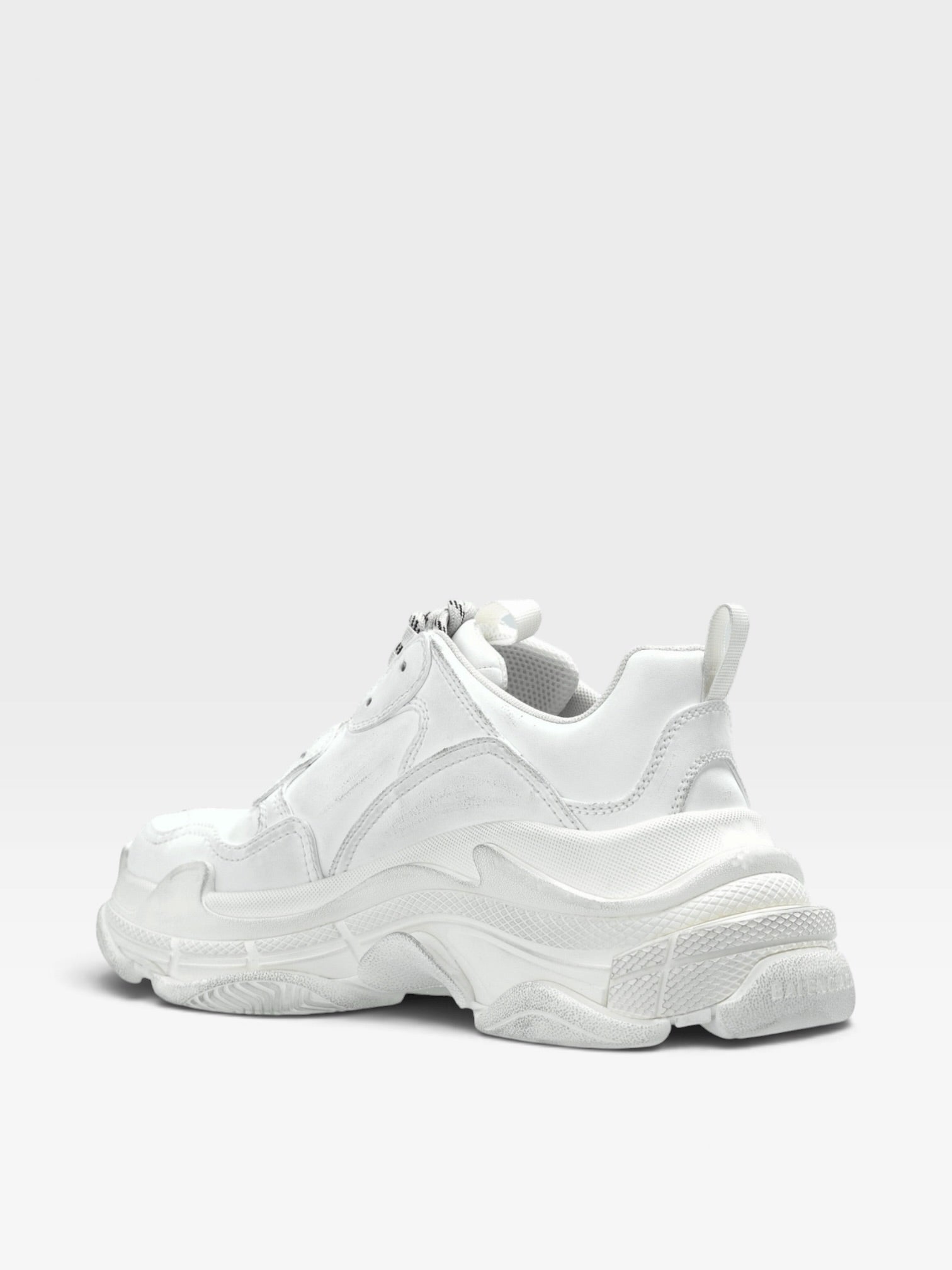 Balenciaga Triple S Paint Logo Sneakers