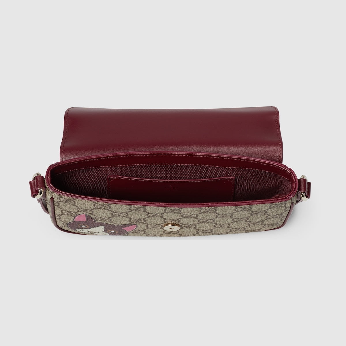 Gucci Ophidia Cat Detail Pochette Crossbody