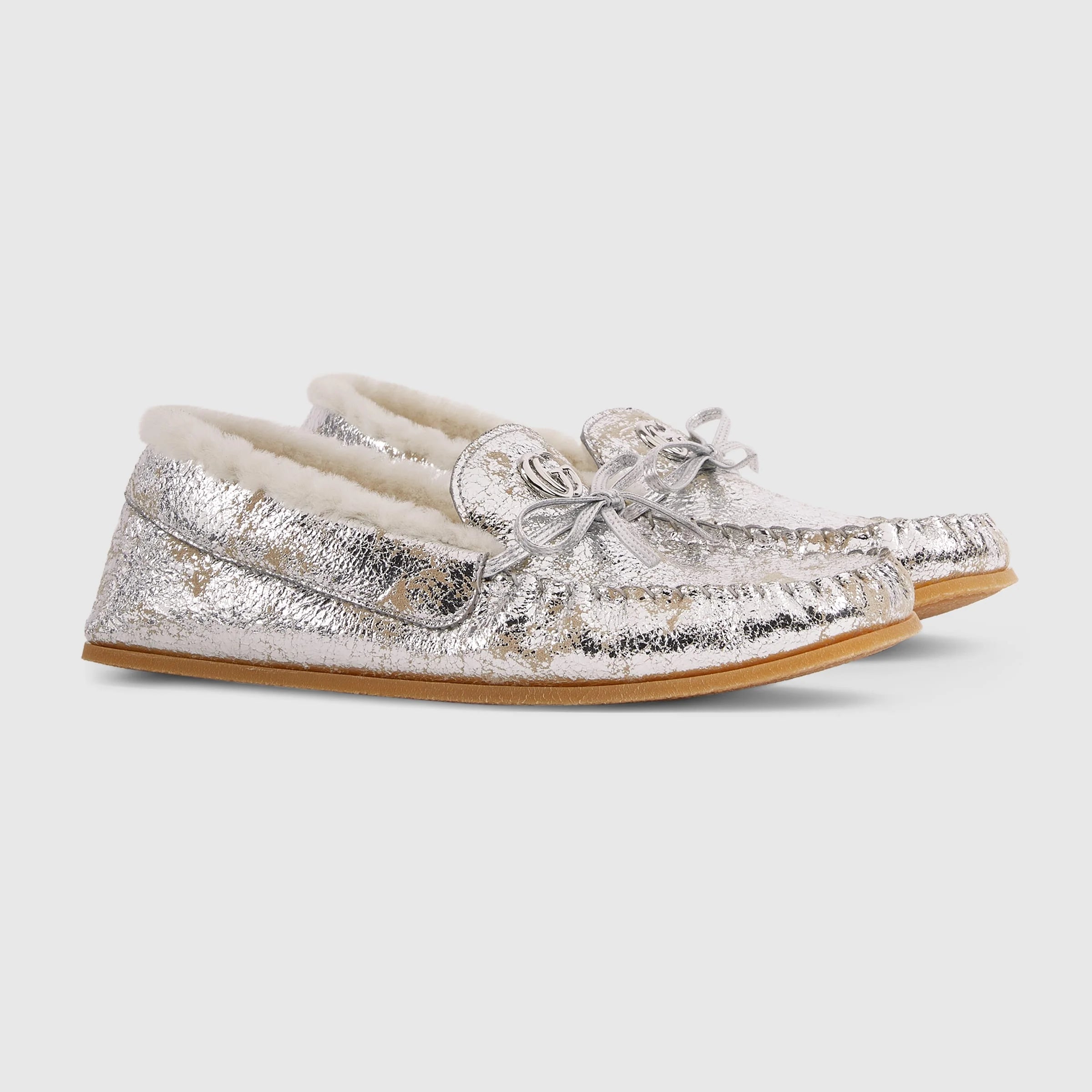 Gucci Merino Wool Driver Loafers