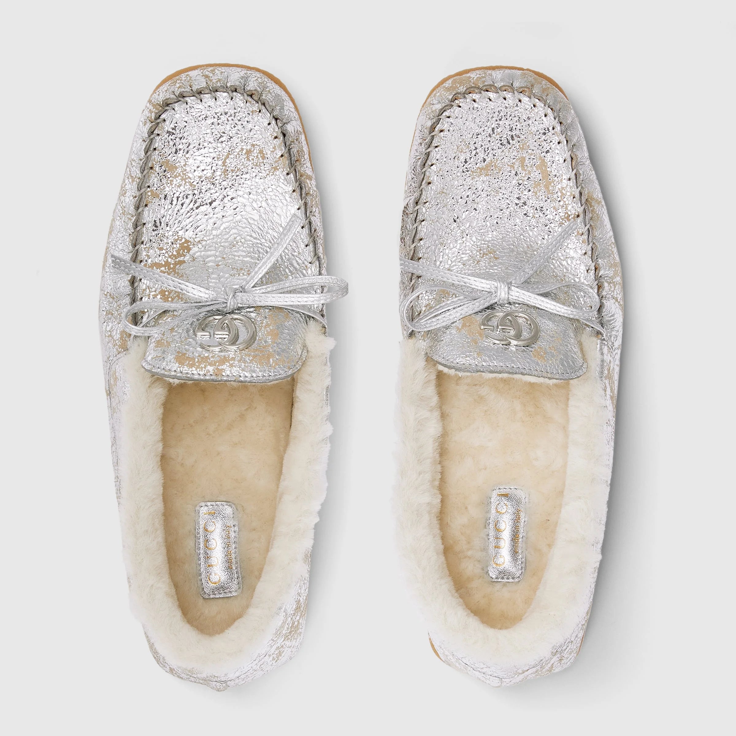 Gucci Merino Wool Driver Loafers