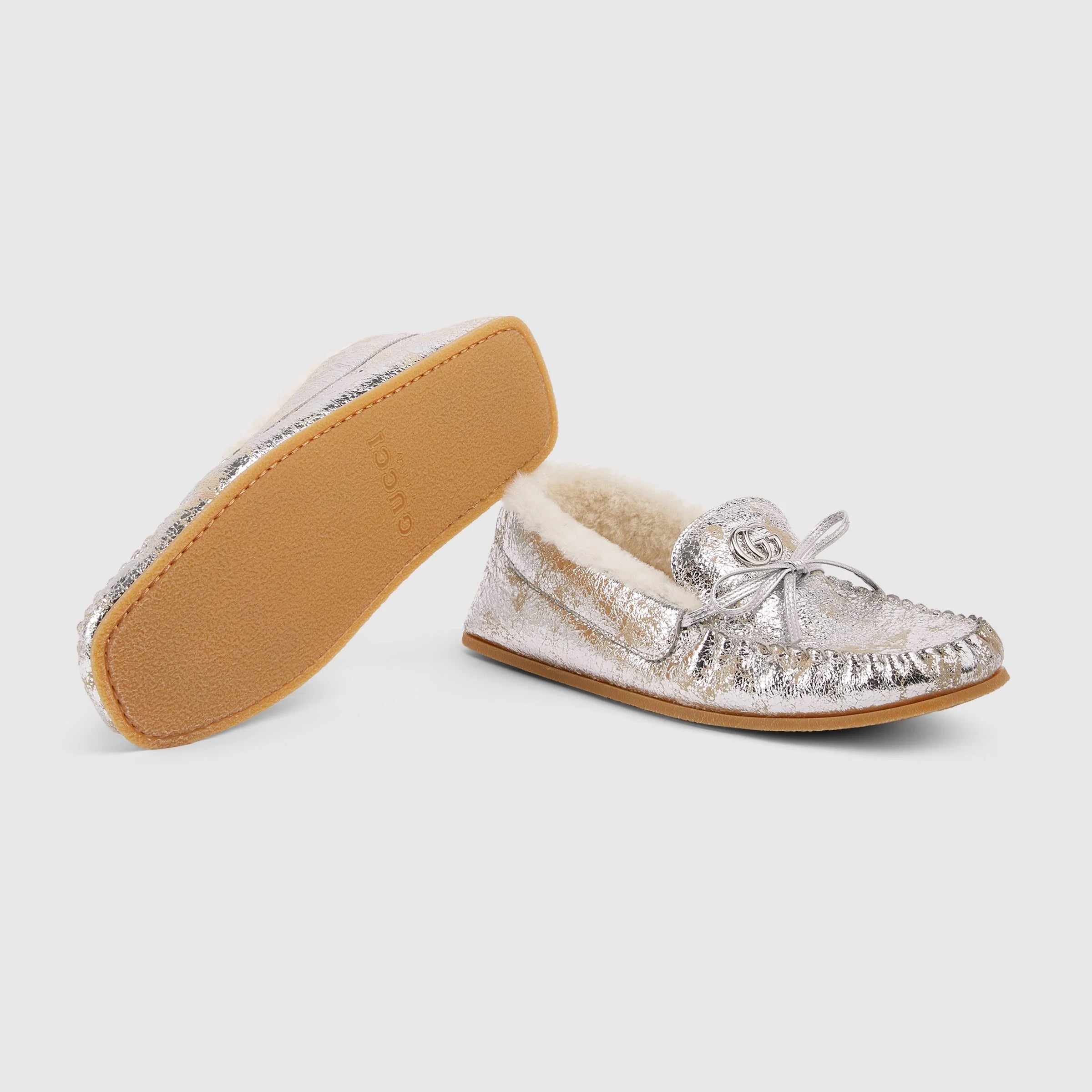 Gucci Merino Wool Driver Loafers