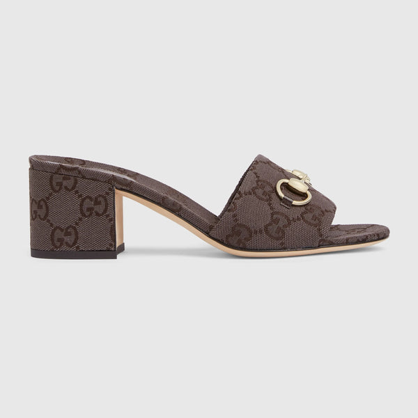 Gucci Horsebit GG Slide Sandals
