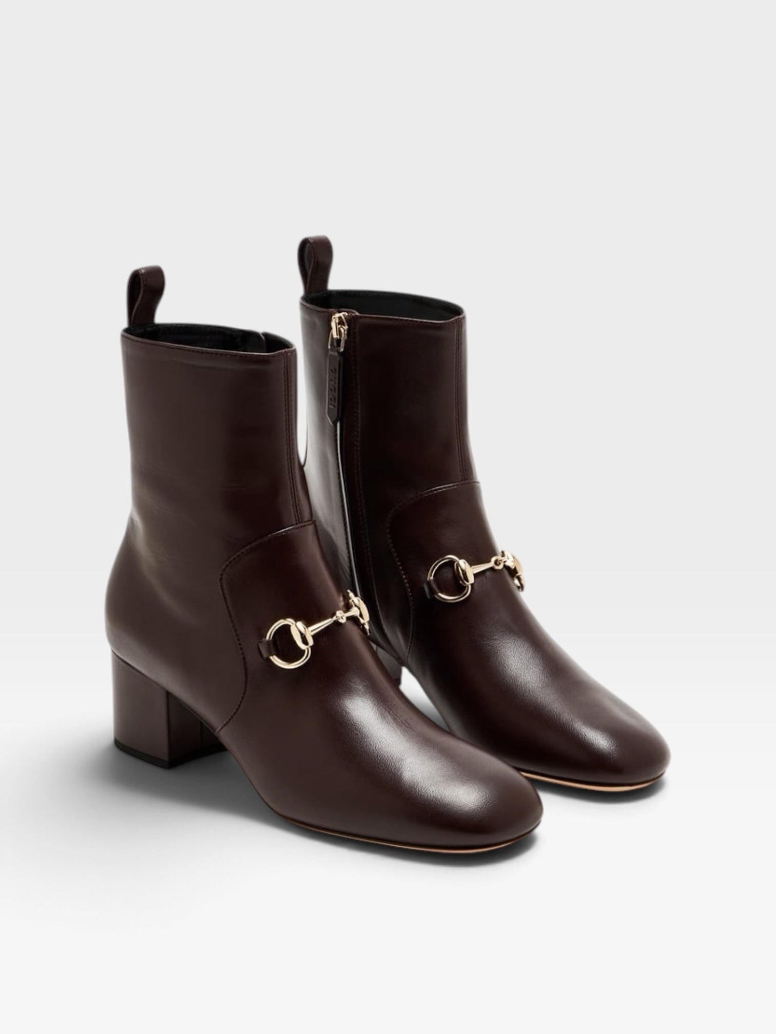 Gucci Horsebit Ankle Boots